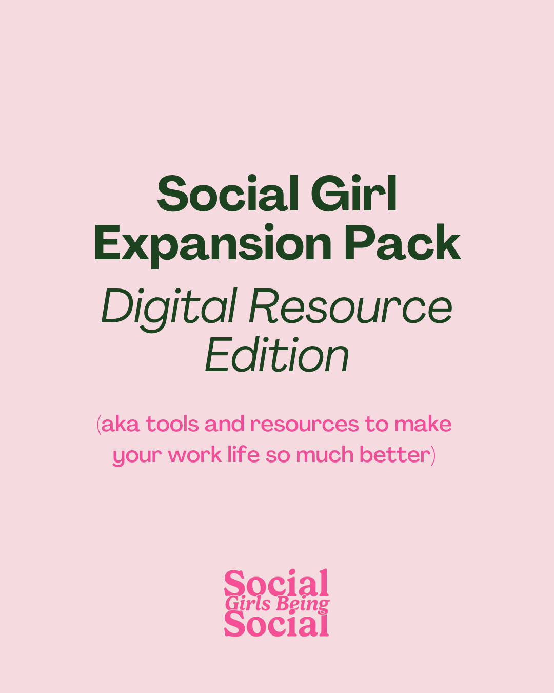 Social Resource Share with Social Girls Being Social